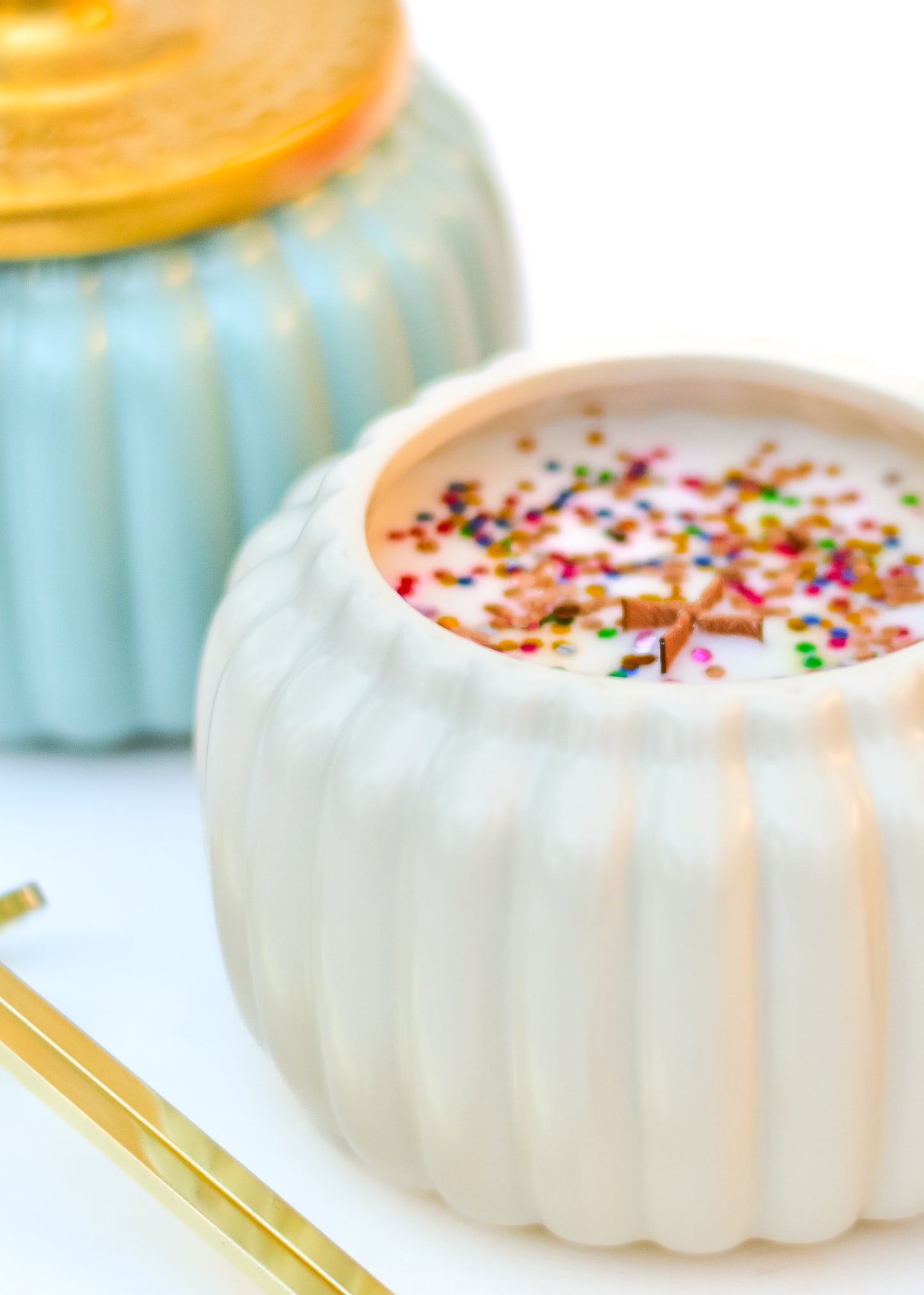 Fall Confetti Candles (Wood Wick)