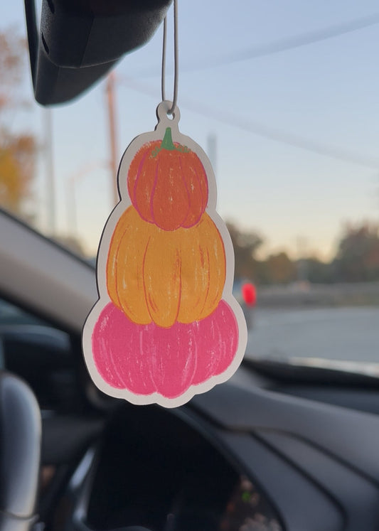 Fall Doodle Air Freshener (Cinnamon Broom Scent)