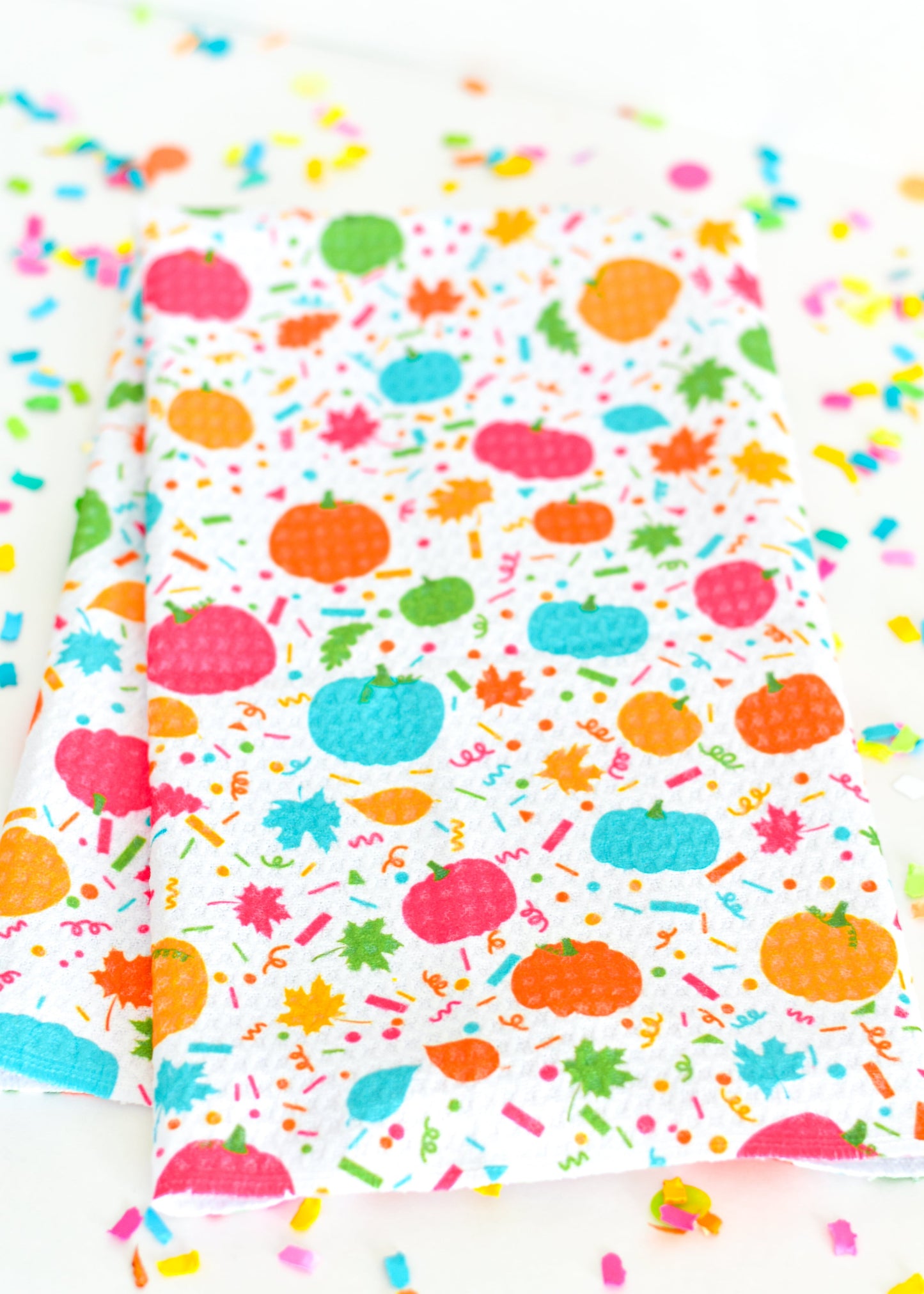 Fall Confetti Hand Towel