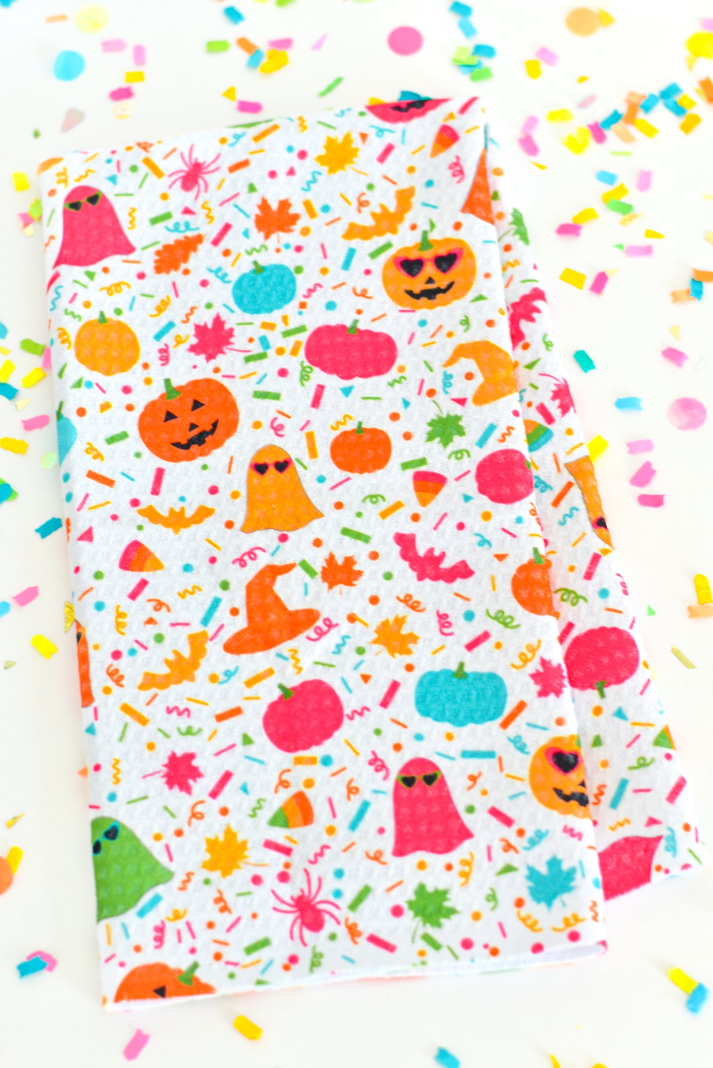 Spooky Confetti Hand Towel
