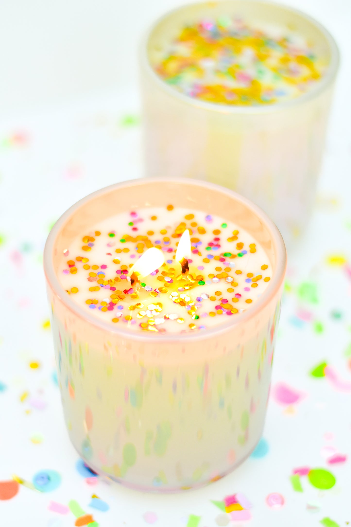Enchanted Library 2-Wick Confetti Candles