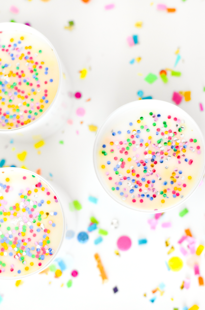 Confetti Candle