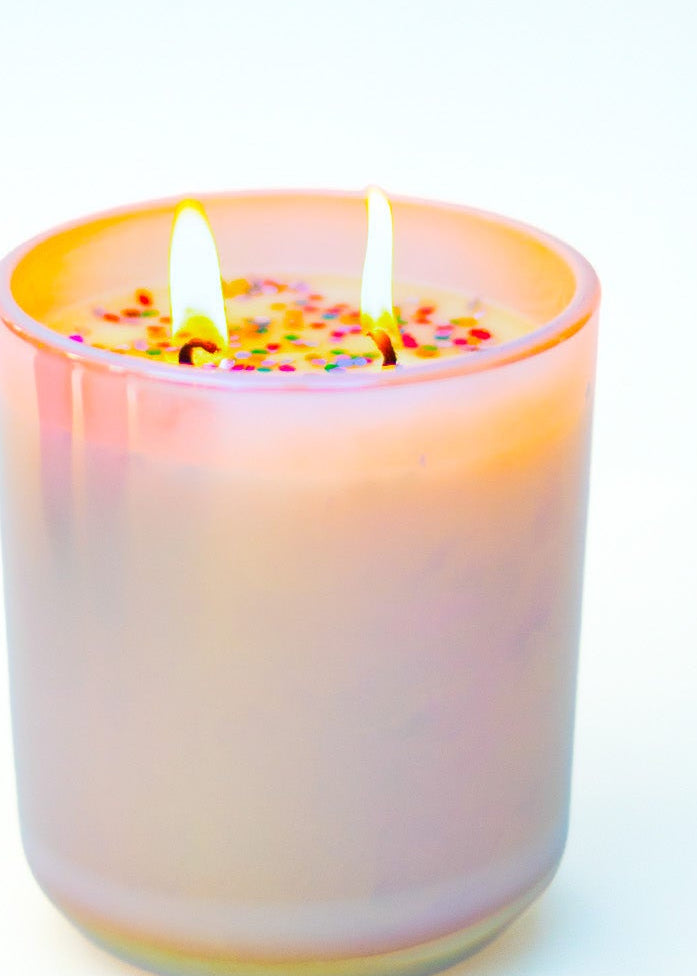 Enchanted Library  2-Wick Confetti Candles