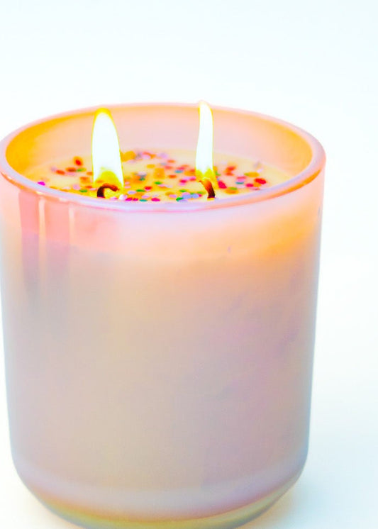 Enchanted Library  2-Wick Confetti Candles