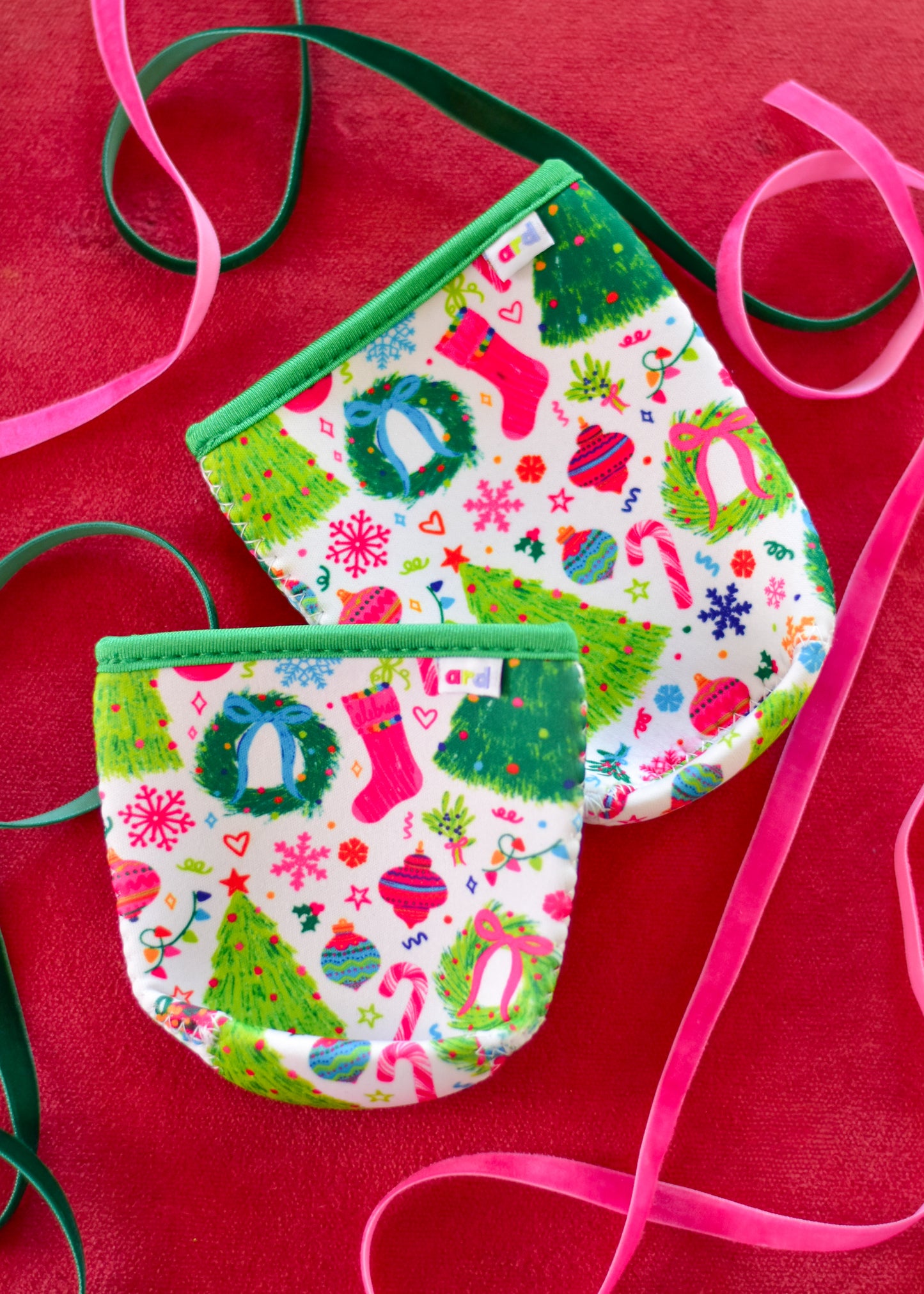 Holiday Confetti Coffee Koozies