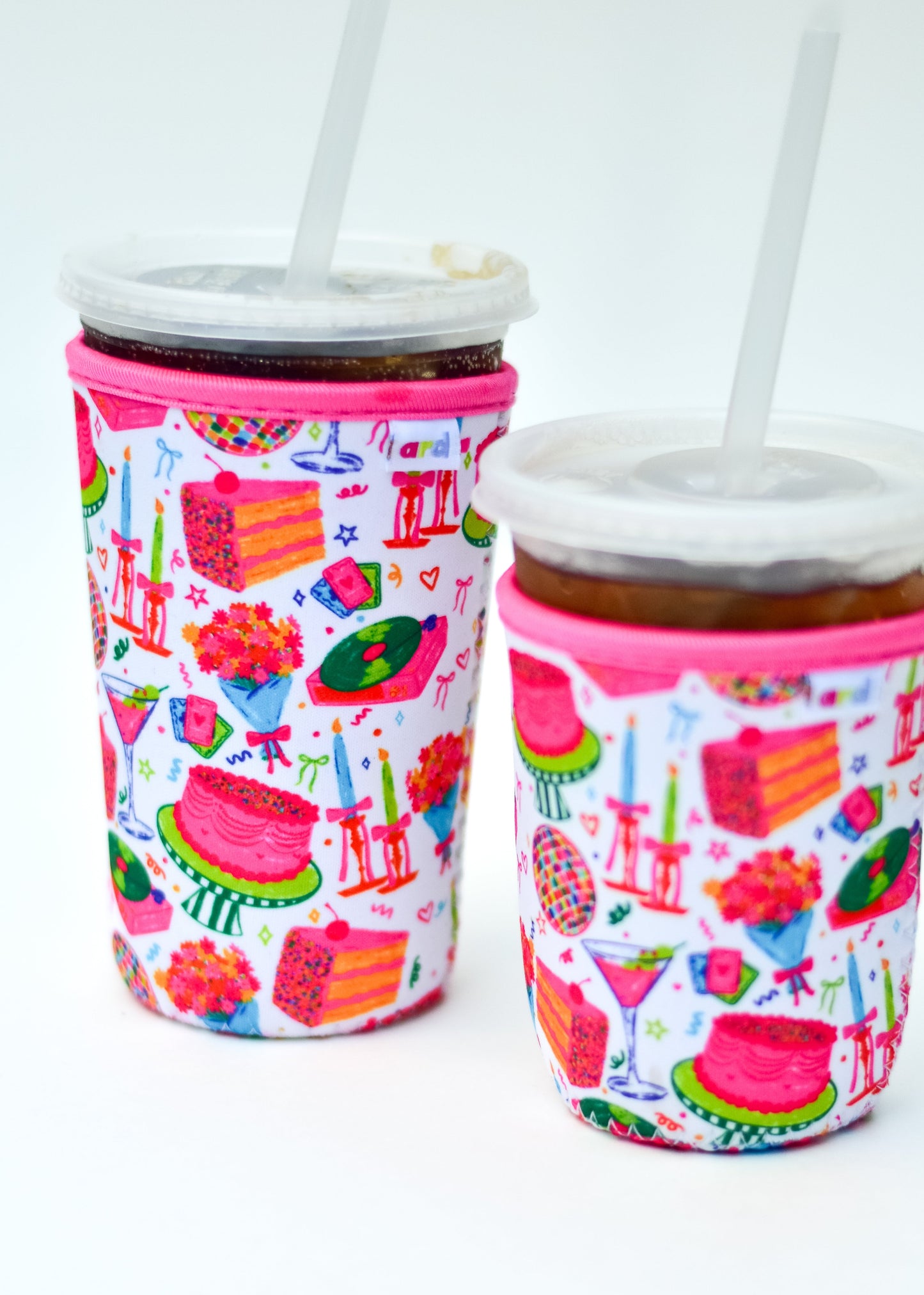 Celebration Iced Coffee Koozie