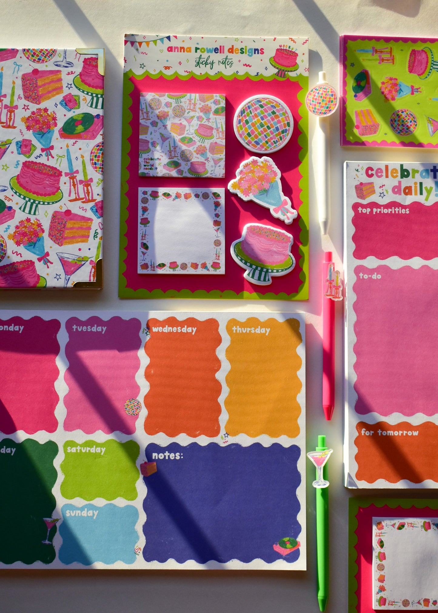 Celebration Sticky Note Pack