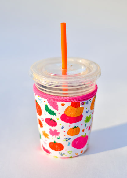 Fall Confetti Iced Coffee Koozies