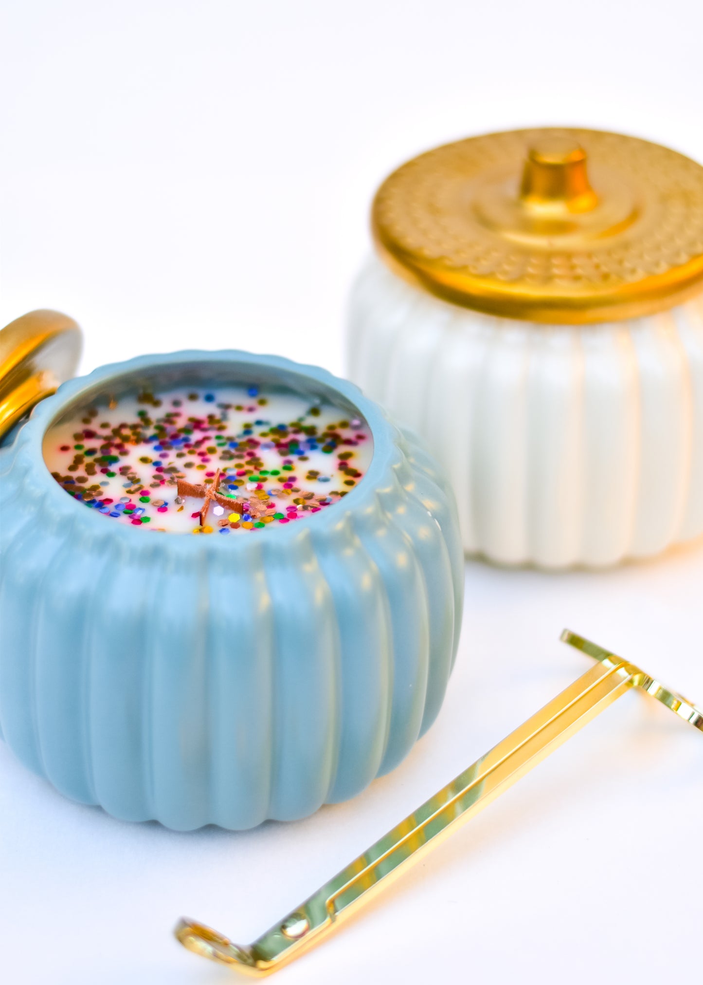 Fall Confetti Candles (Wood Wick)