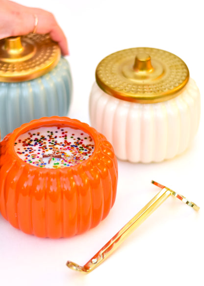 Fall Confetti Candles (Wood Wick)