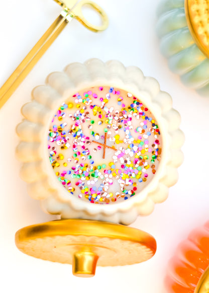 Fall Confetti Candles (Wood Wick)