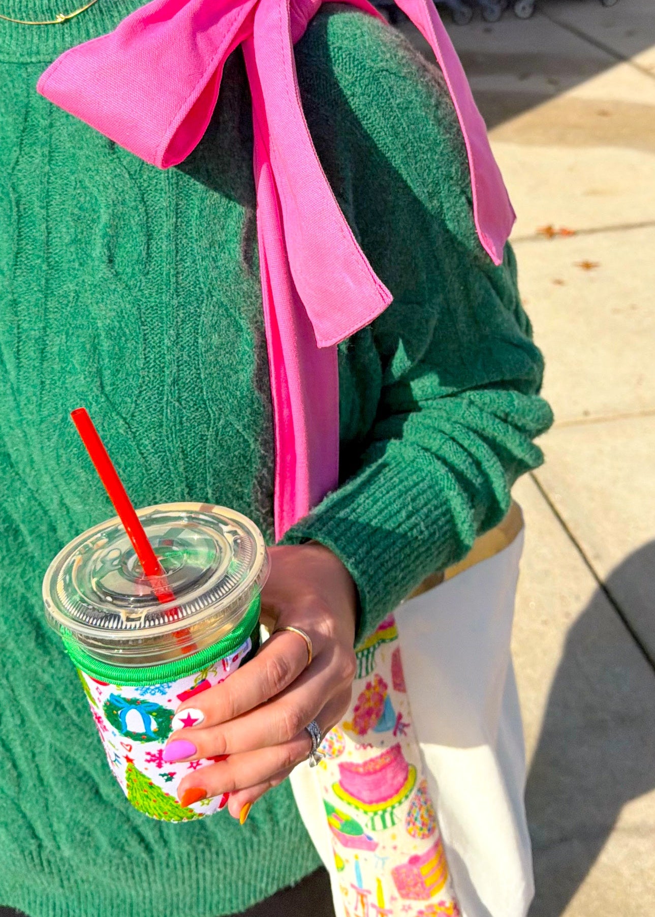 Holiday Confetti Coffee Koozies