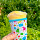 Fall Confetti Iced Coffee Koozie