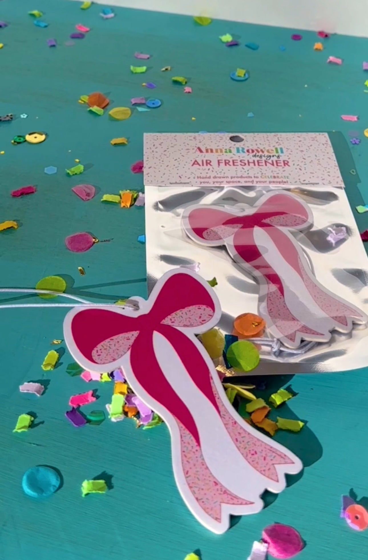 Confetti Bow Air Freshener