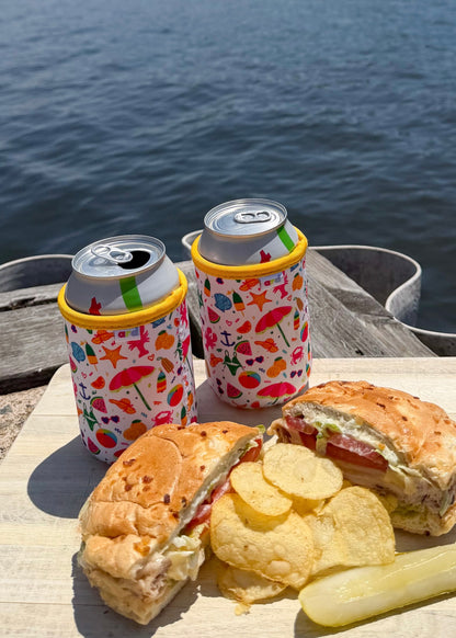 Summer Can Koozies (Slim and Regular)