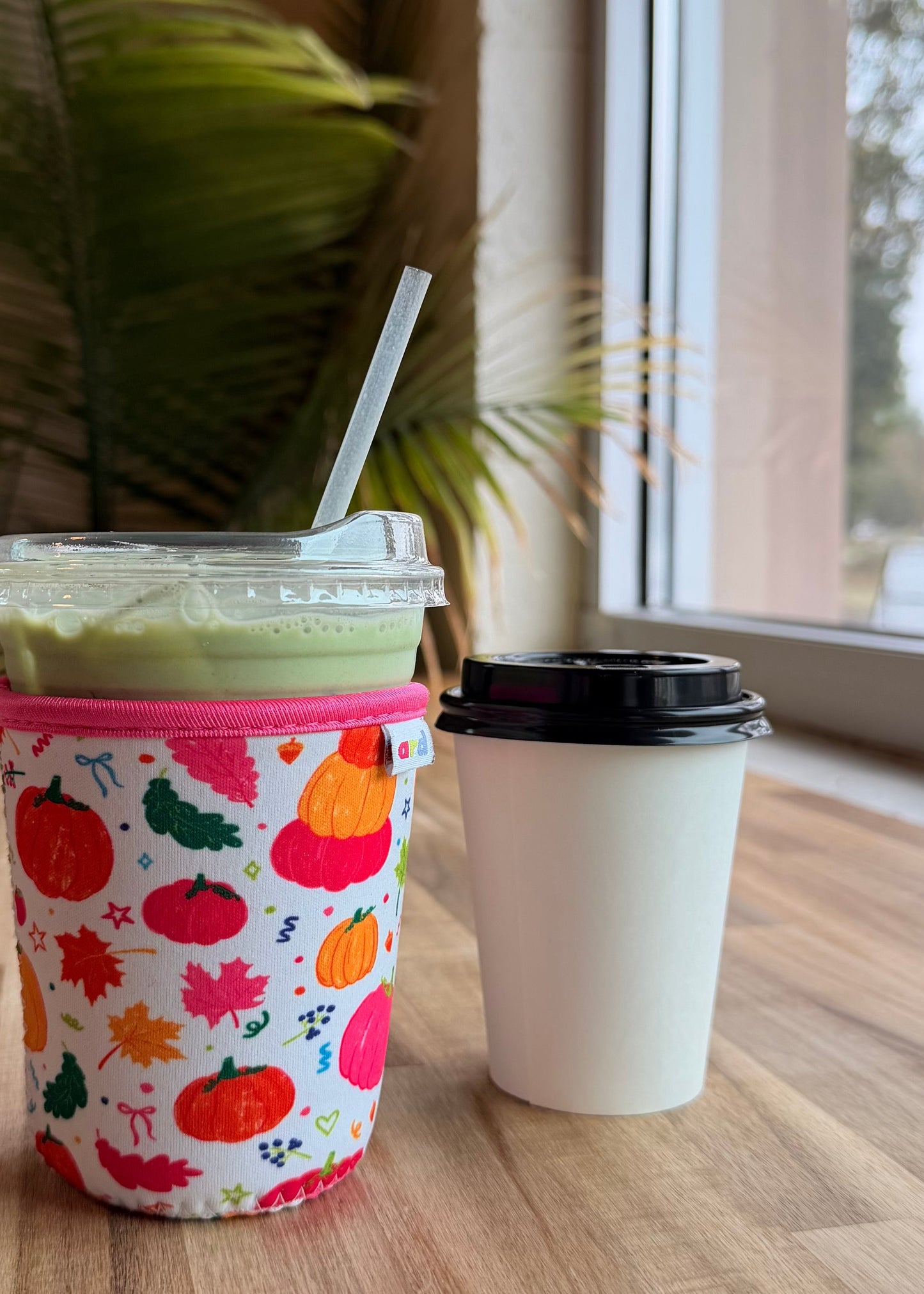 Fall Confetti Iced Coffee Koozies