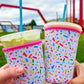 ARD Confetti Iced Coffee Koozie