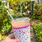 ARD Confetti Iced Coffee Koozie