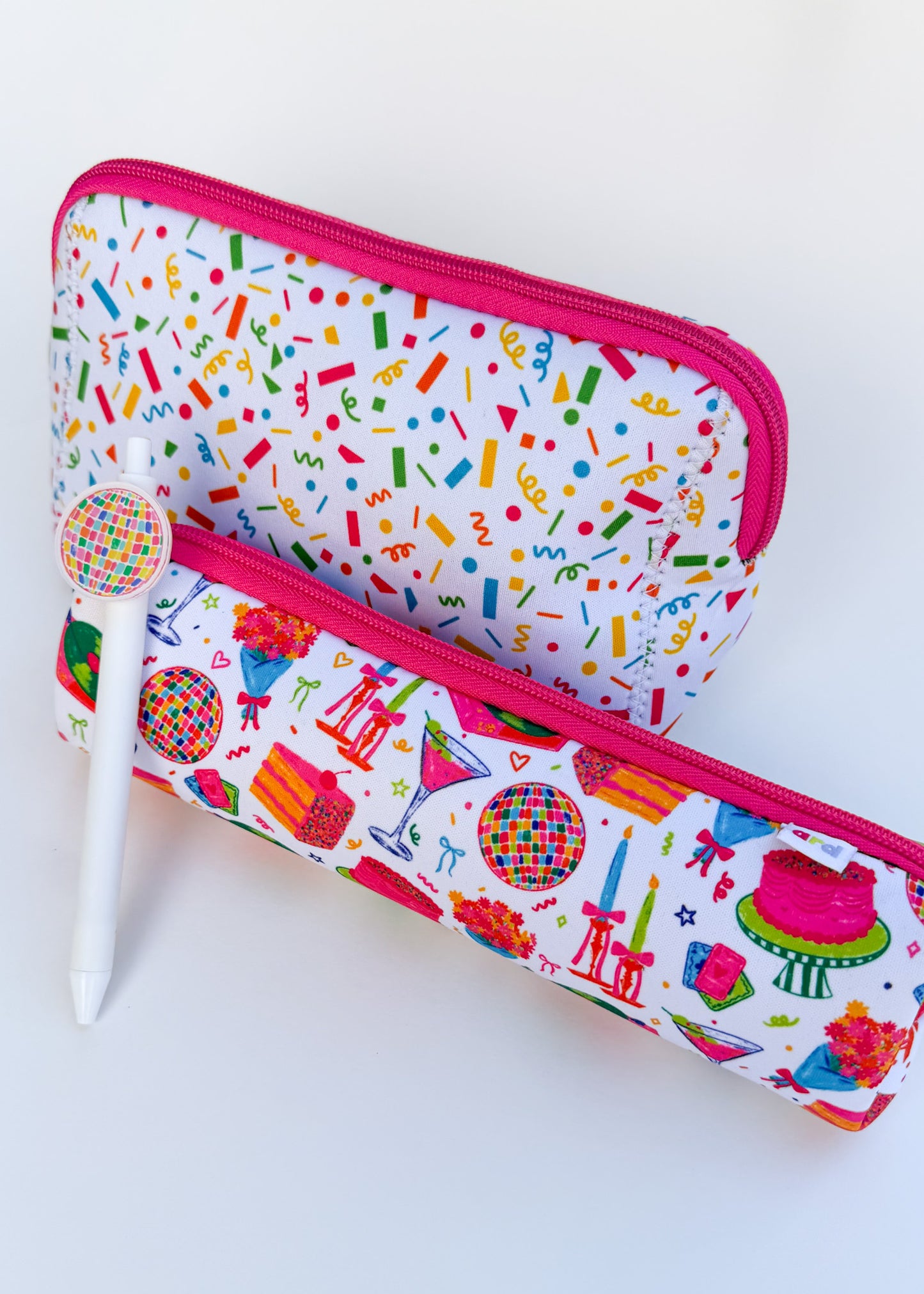 Confetti Pouch SET!! (comes with exclusive disco ball pen!!)