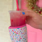 ARD Confetti Iced Coffee Koozie