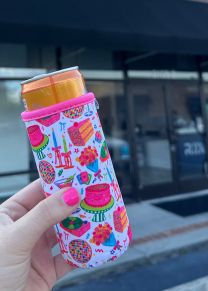 Celebration Can Koozies (Slim and Regular)