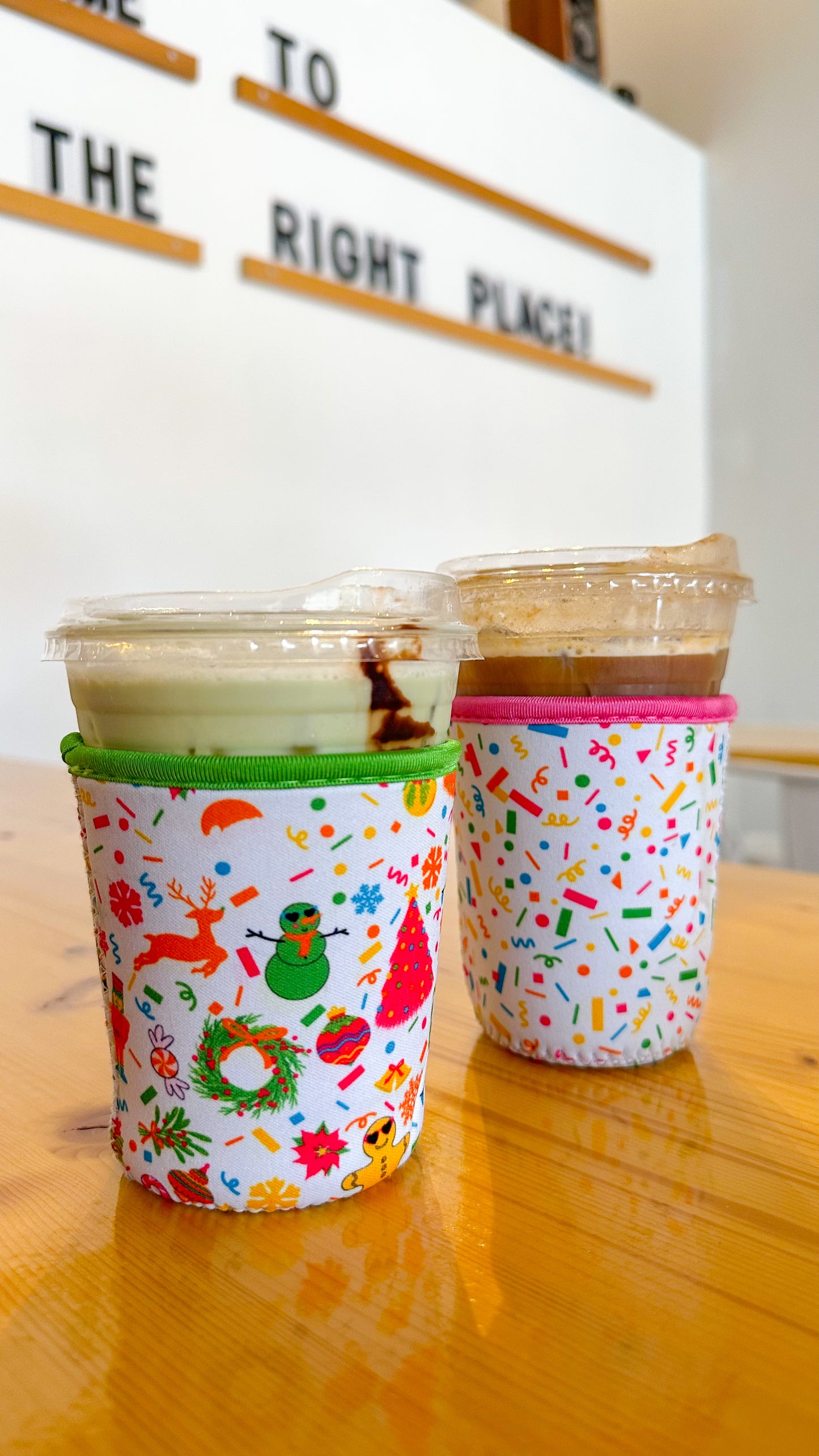 ARD Holiday Iced Coffee Koozies