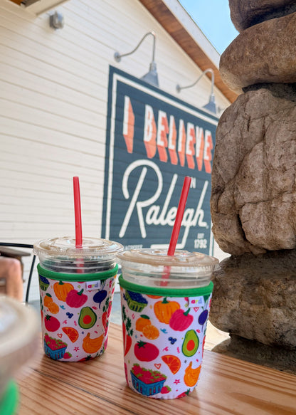 Farmers Market Iced Coffee Koozie