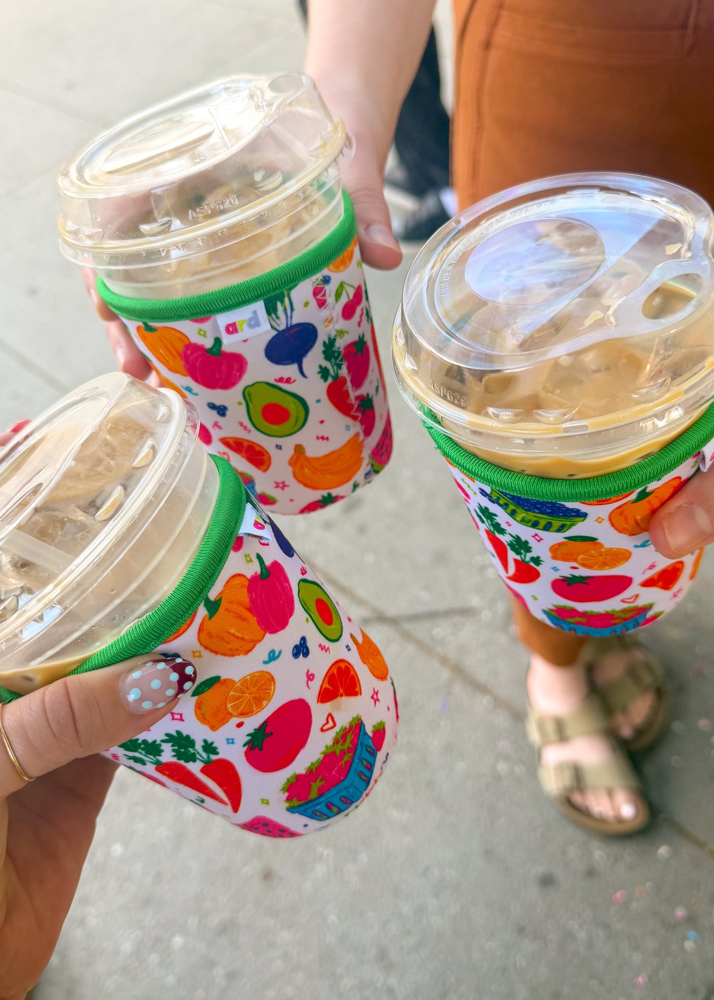 Farmers Market Iced Coffee Koozie