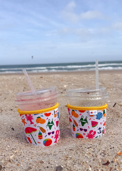 Summer Iced Coffee Koozie