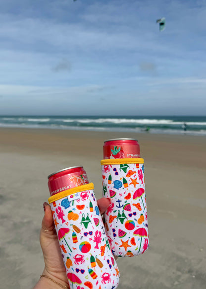 Summer Can Koozies (Slim and Regular)