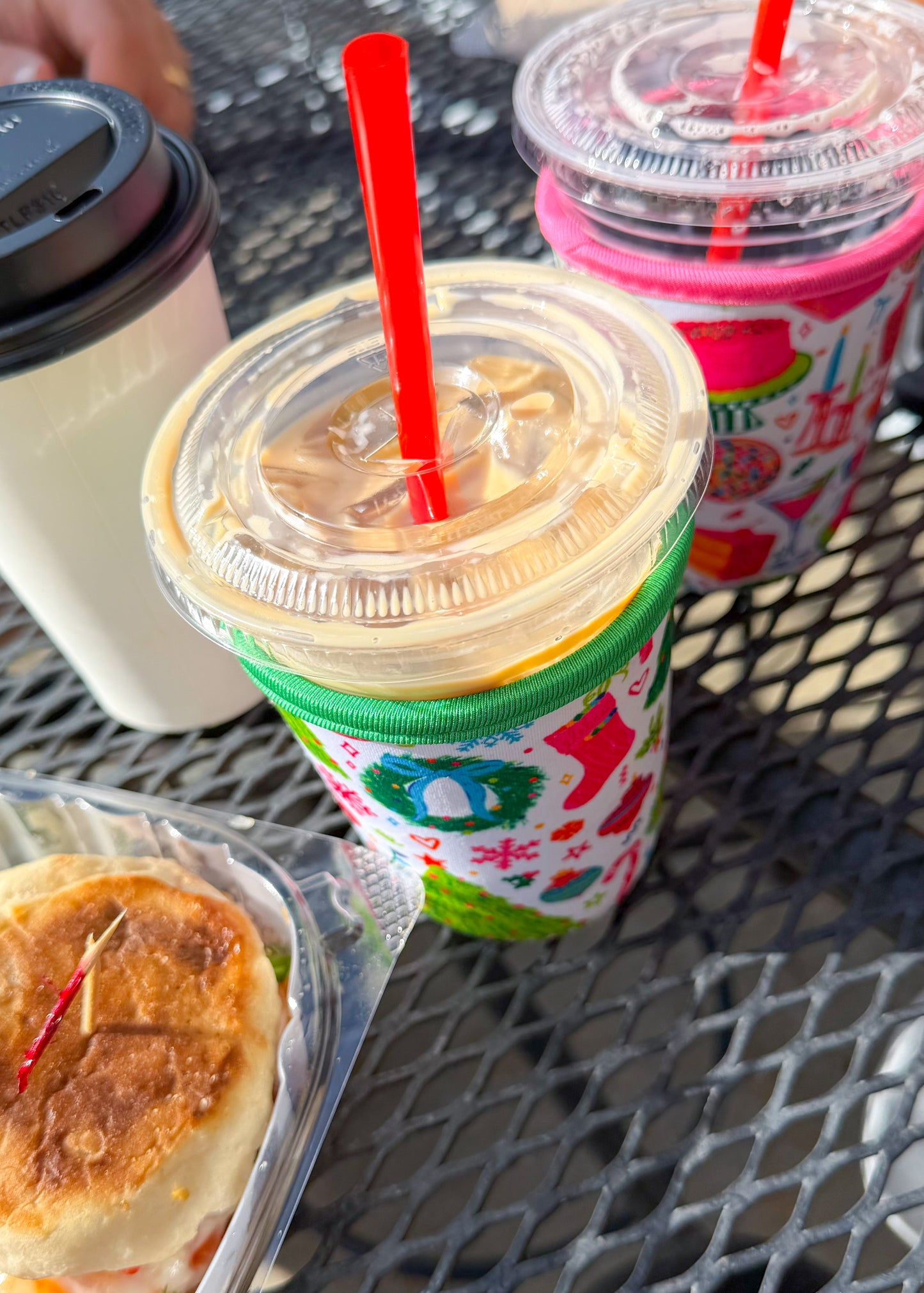 Holiday Confetti Coffee Koozies