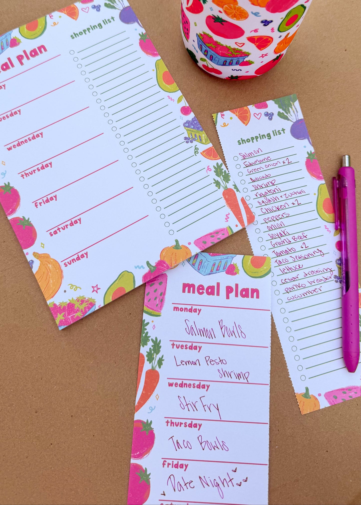 Meal Planner Notepad