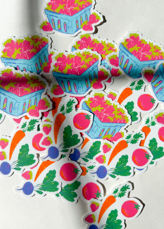 Farmers Market Sticker Bundle