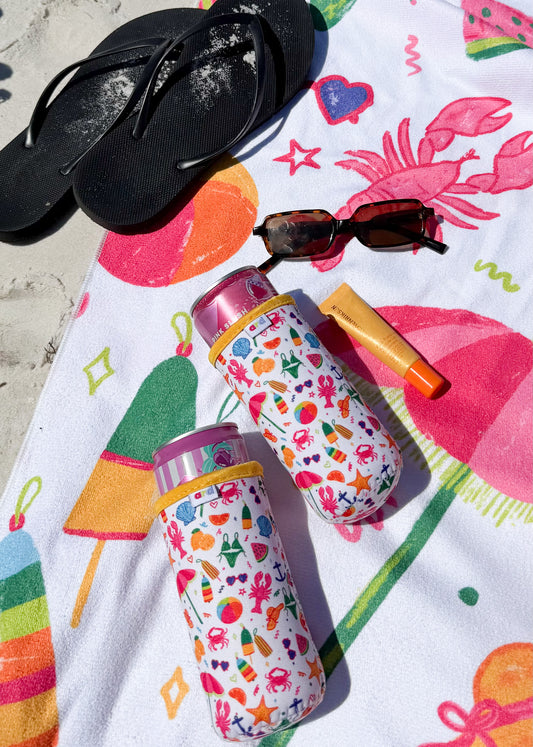 Summer Can Koozies (Slim and Regular)