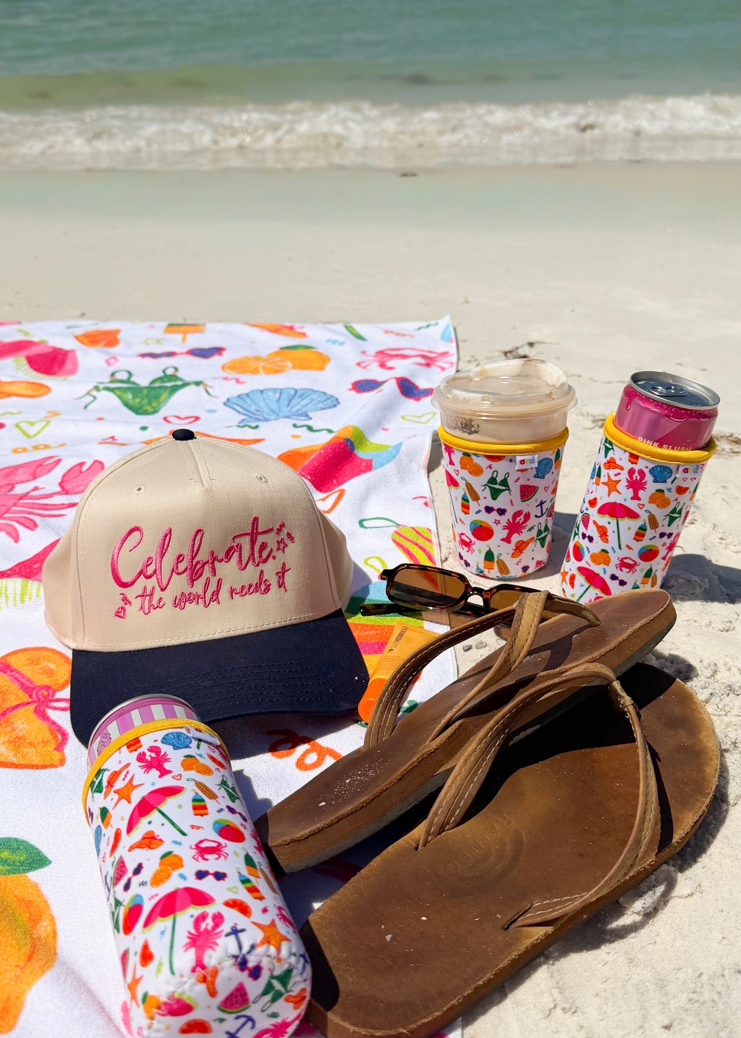 Summer Can Koozies (Slim and Regular)