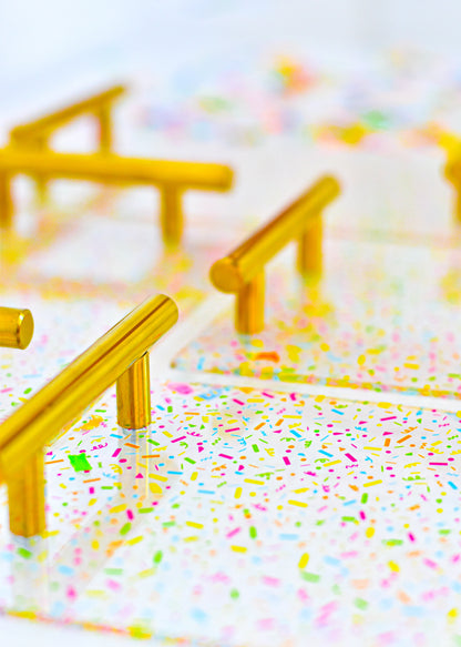 Confetti Acrylic Tray