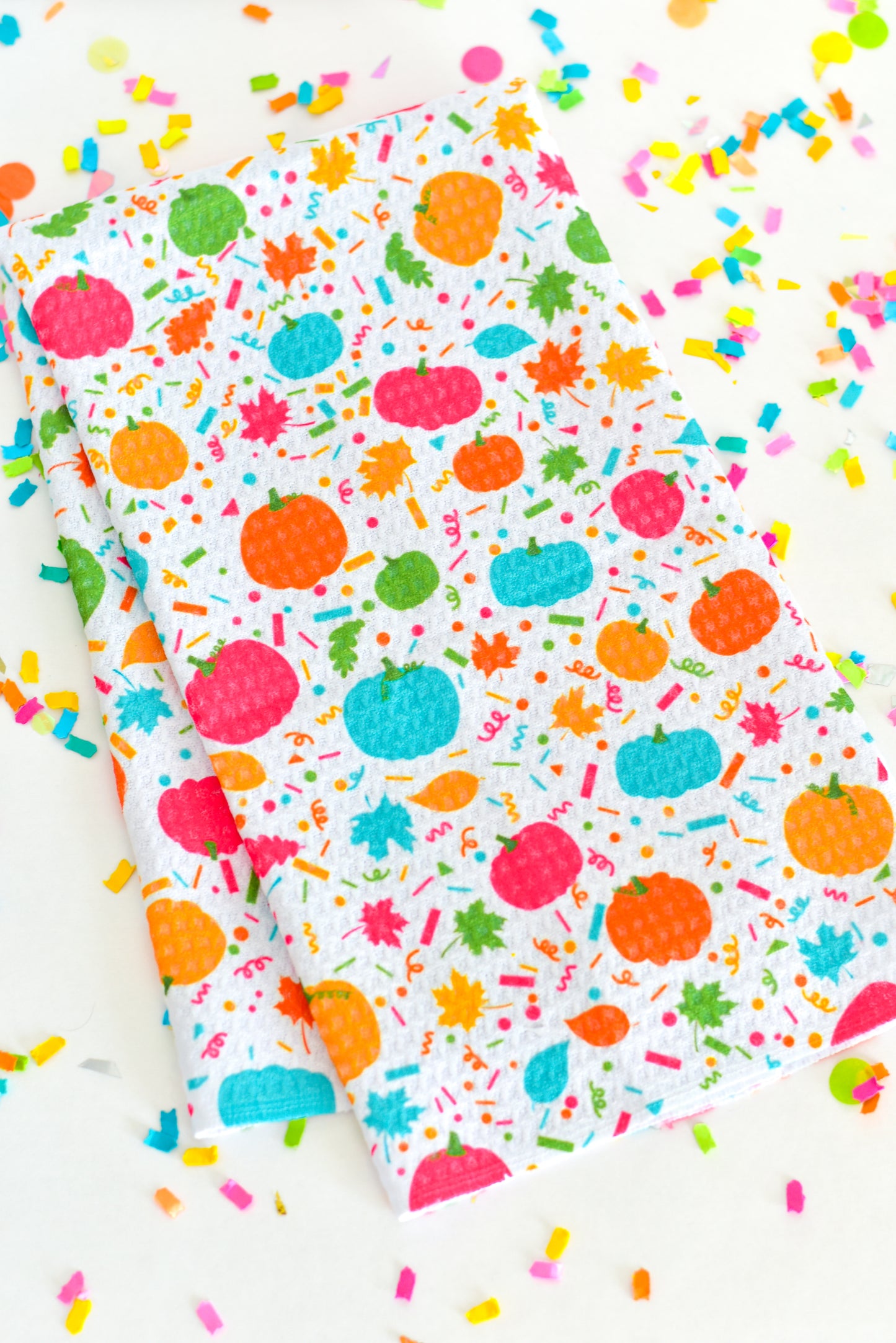 Fall Confetti Hand Towel