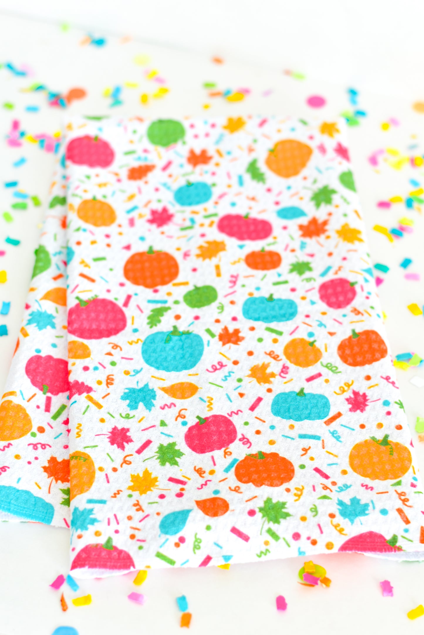 Fall Confetti Hand Towel