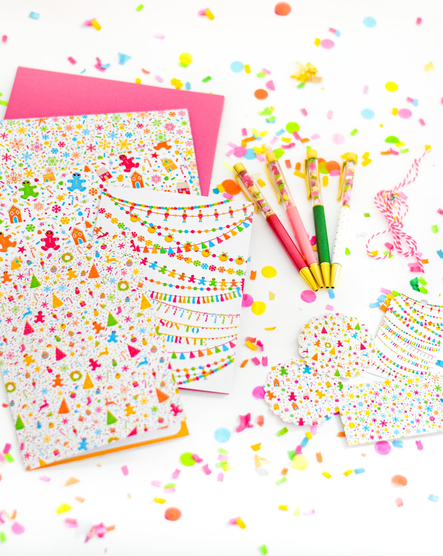 ARD Gifting Set (Greeting Cards, Gift Tags, Confetti Pen Bundle)