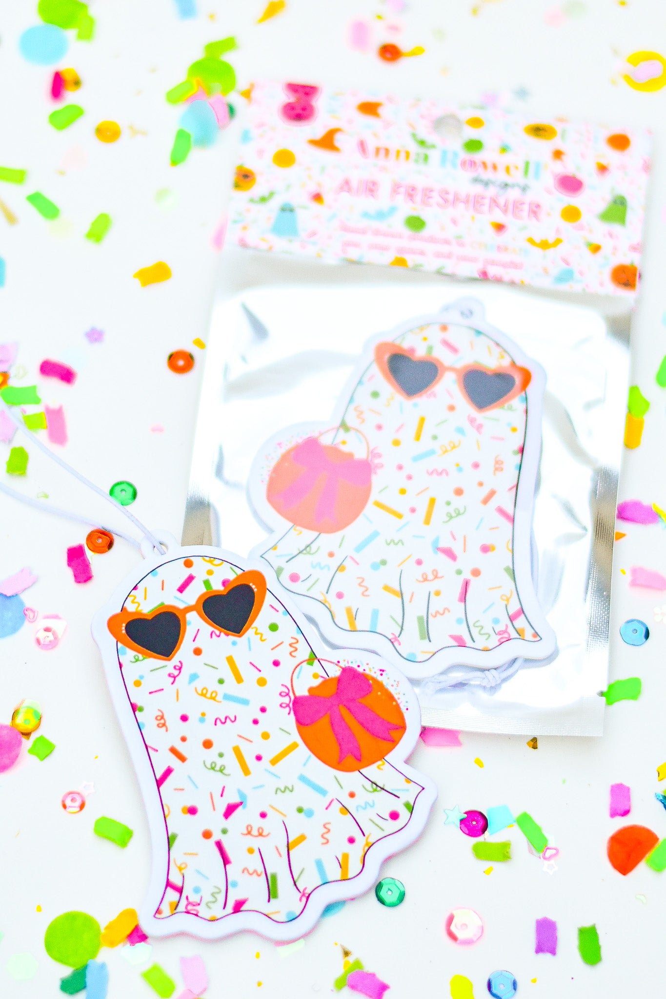 Confetti Ghost Air Freshener