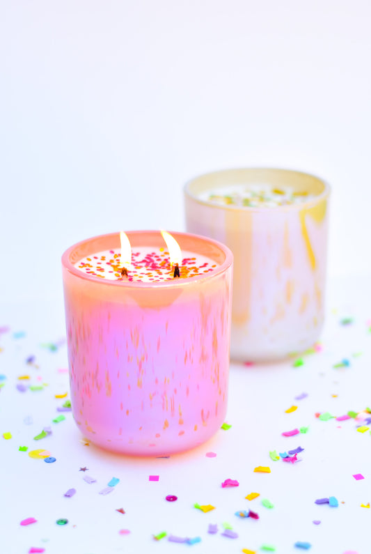 2-Wick Confetti Candle (Christmas Pine & Winter Chai)