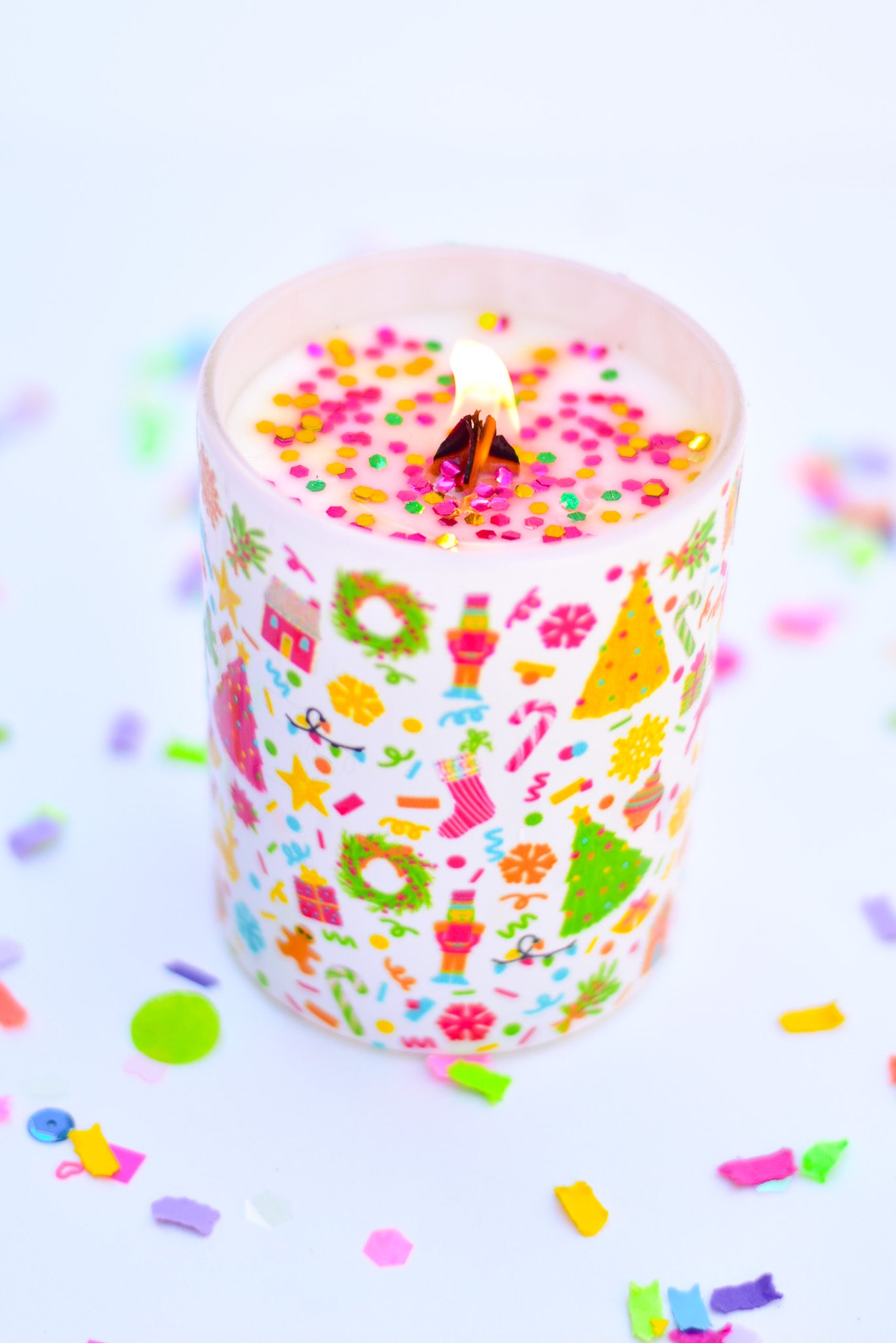 ARD Holiday Confetti Candles