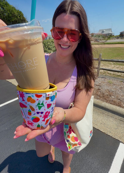 Summer Iced Coffee Koozie