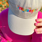 Celebrate Embroidered Dad Hat - Confetti on the back!!