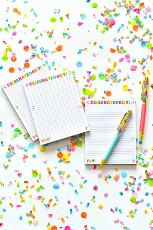 Celebrate Daily Notepad