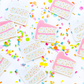 Confetti Cake Sticker Set