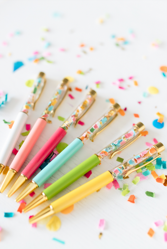 Confetti Pens (Set of 6)